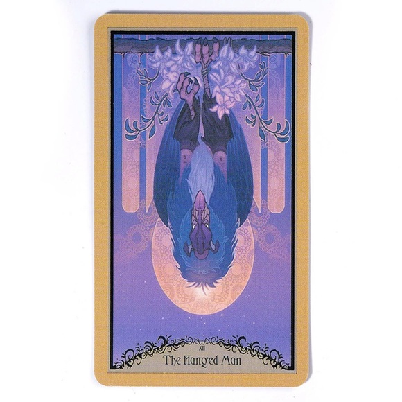 The Last Unicorn Tarot Cards, Playing Game Card, 80s Nostalgia Vintage Cartoon - Picture 5 of 6